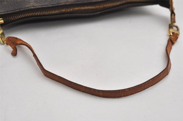 Authentic Louis Vuitton Monogram Pochette Accessoires Pouch M51980 LV Junk 1752K