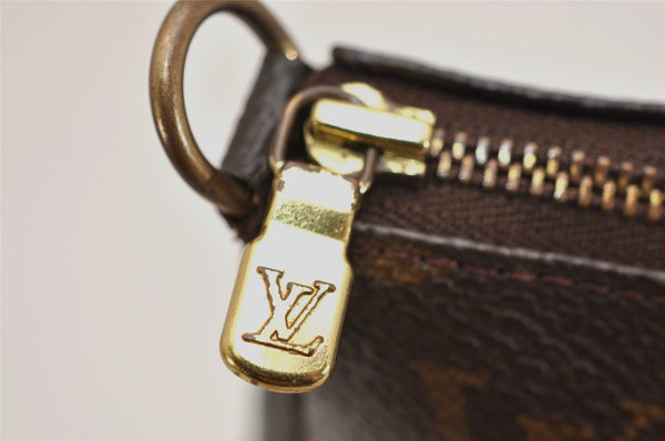 Authentic Louis Vuitton Monogram Pochette Accessoires Pouch M51980 LV Junk 1752K