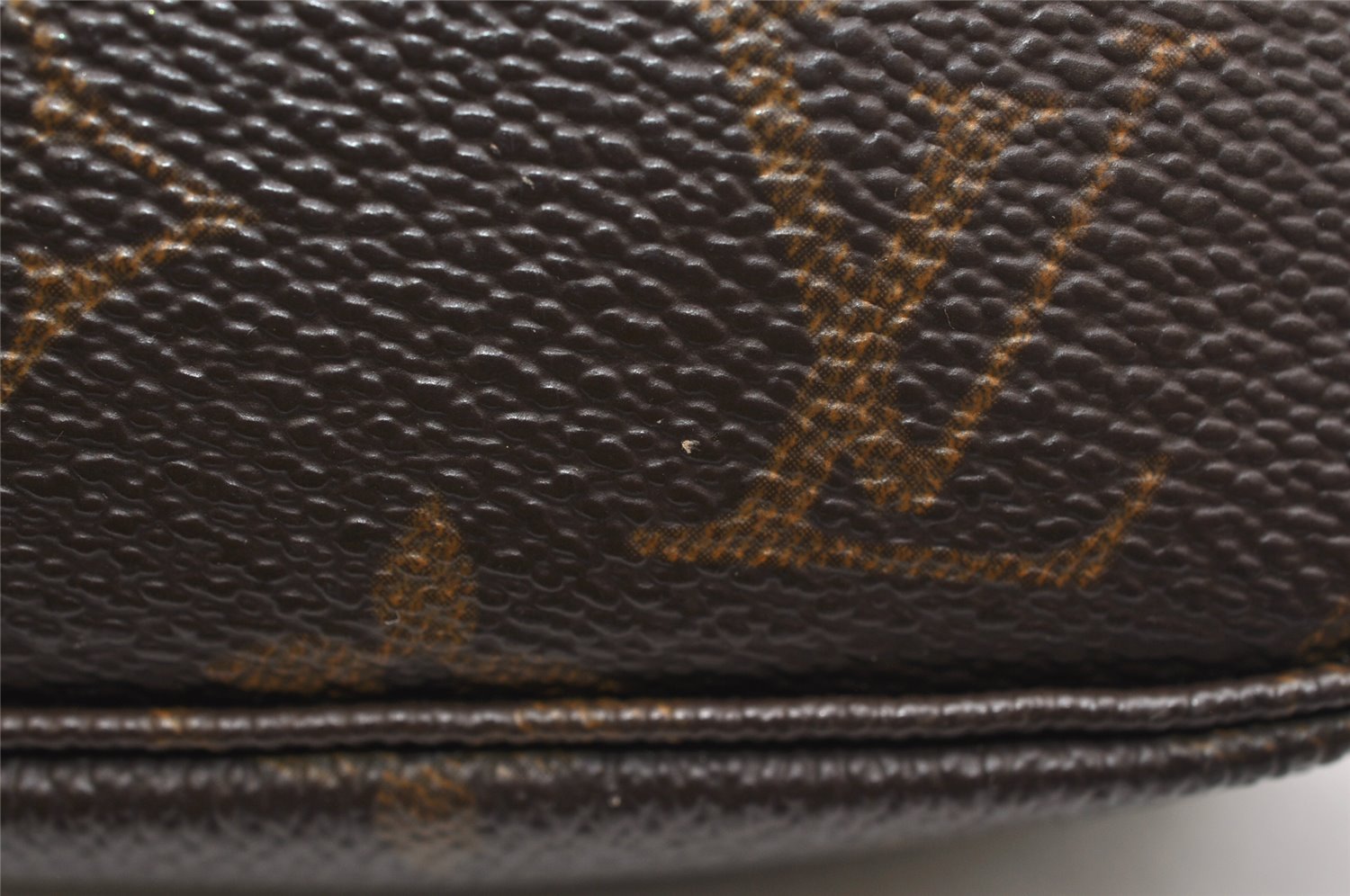 Authentic Louis Vuitton Monogram Pochette Accessoires Pouch M51980 LV Junk 1752K