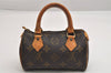 Authentic Louis Vuitton Monogram Mini Speedy Hand Bag Purse M41534 LV 1753K