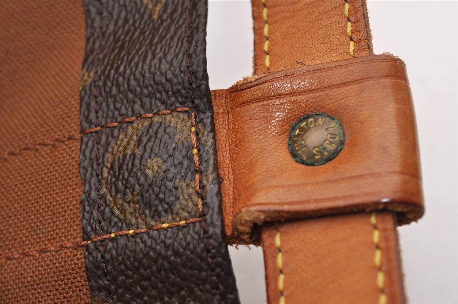 Authentic Louis Vuitton Monogram Randonnee GM Shoulder Bag M42244 LV 1754I