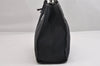 Authentic FENDI Vintage Canvas Leather Shoulder Tote Bag Purse Navy Blue 1754K