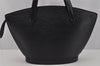 Authentic Louis Vuitton Epi Saint Jacques Hand Bag Black M52272 LV 1755J