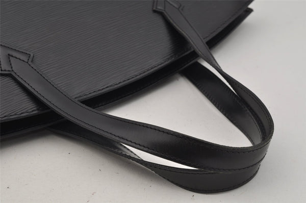 Authentic Louis Vuitton Epi Saint Jacques Hand Bag Black M52272 LV 1755J