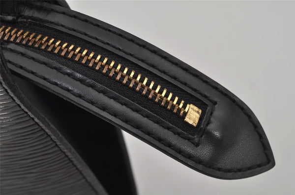 Authentic Louis Vuitton Epi Saint Jacques Hand Bag Black M52272 LV 1755J