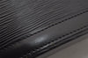 Authentic Louis Vuitton Epi Saint Jacques Hand Bag Black M52272 LV 1755J