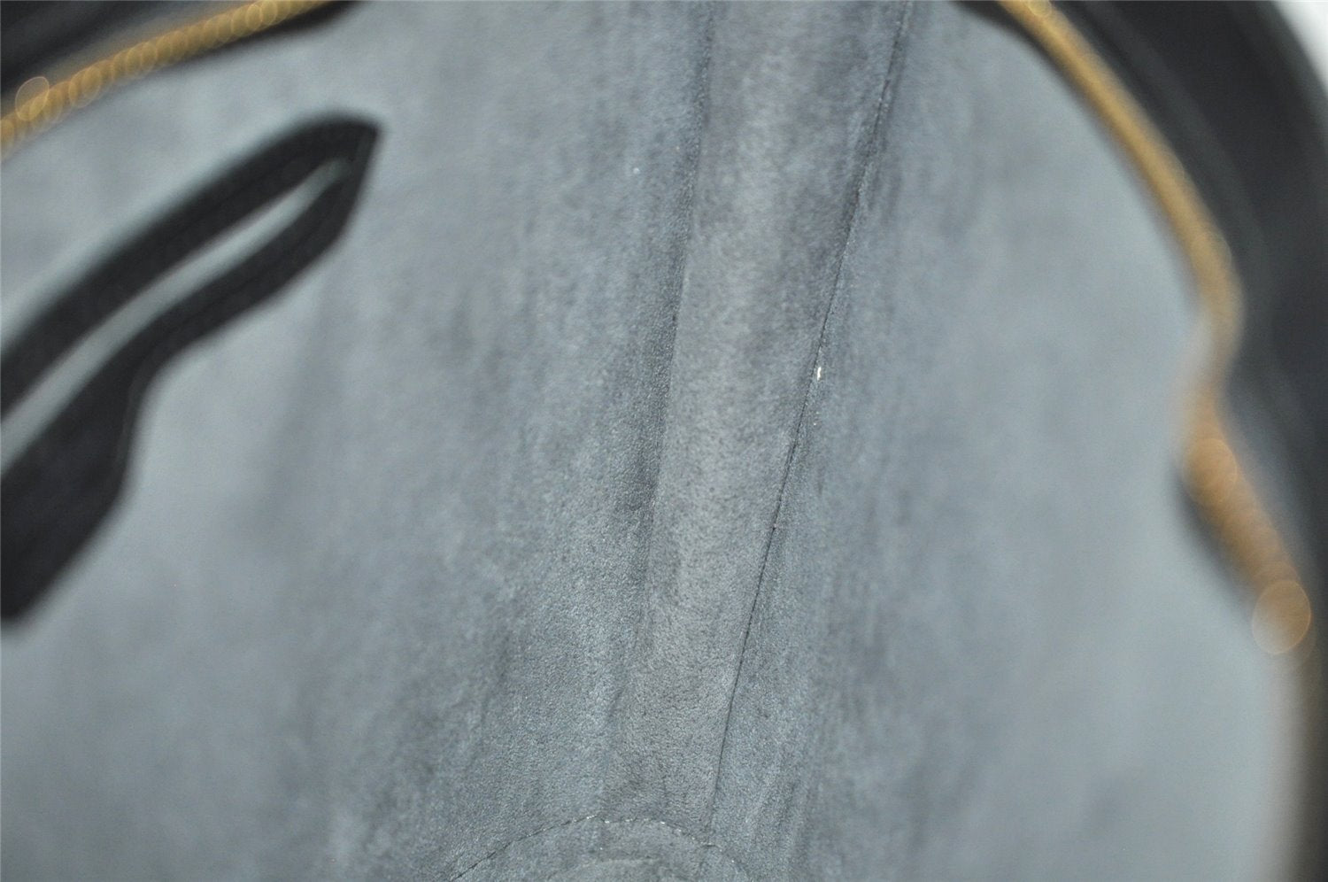 Authentic Louis Vuitton Epi Saint Jacques Hand Bag Black M52272 LV 1755J