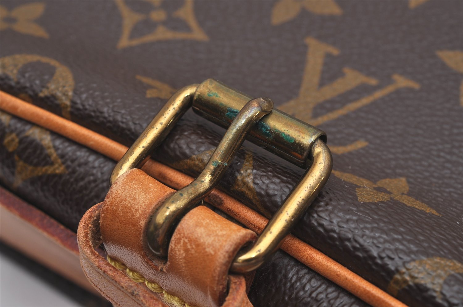 Authentic Louis Vuitton Monogram Cartouchiere MM M51253 Shoulder Cross Bag 1757I