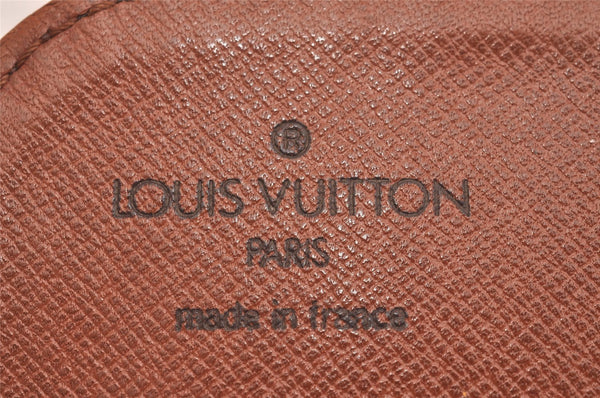 Authentic Louis Vuitton Monogram Cartouchiere MM M51253 Shoulder Cross Bag 1757I