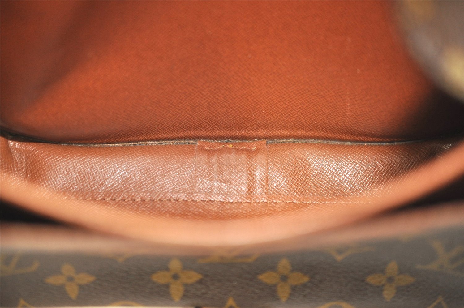 Authentic Louis Vuitton Monogram Cartouchiere MM M51253 Shoulder Cross Bag 1757I