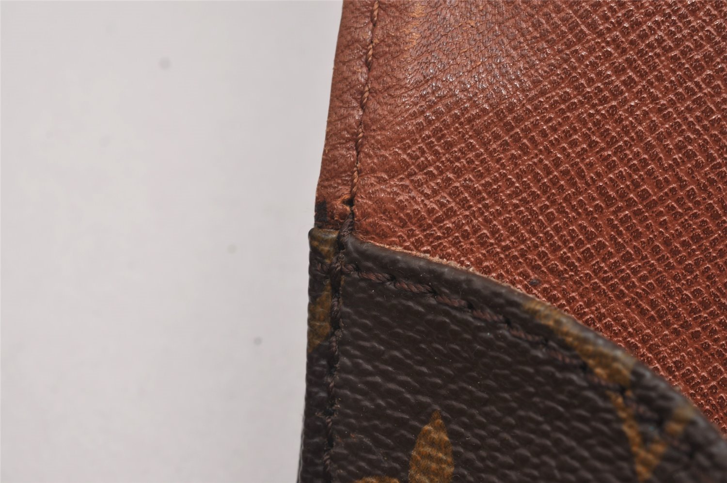 Authentic Louis Vuitton Monogram Cartouchiere MM M51253 Shoulder Cross Bag 1757I