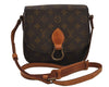 Authentic Louis Vuitton Monogram Saint Cloud MM M51243 Shoulder Cross Bag 1757J