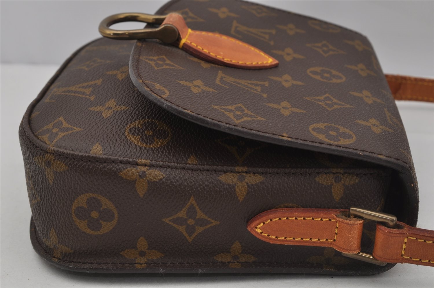 Authentic Louis Vuitton Monogram Saint Cloud MM M51243 Shoulder Cross Bag 1757J