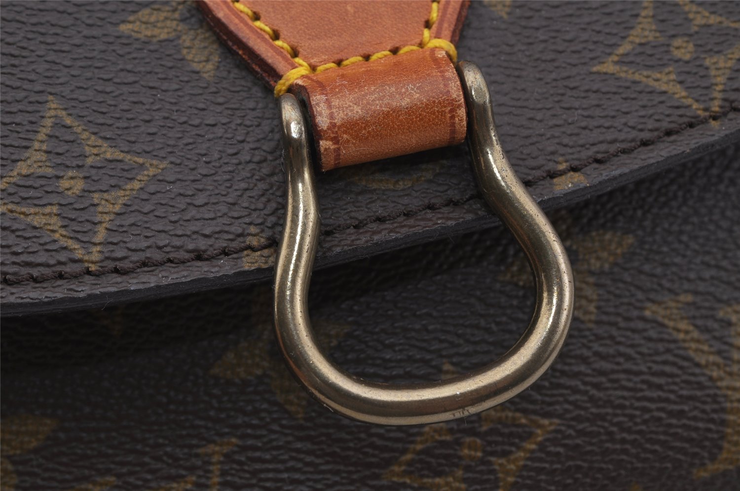 Authentic Louis Vuitton Monogram Saint Cloud MM M51243 Shoulder Cross Bag 1757J