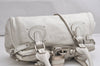 Authentic Chloe Vintage Paddington Leather Shoulder Hand Bag White 1757K