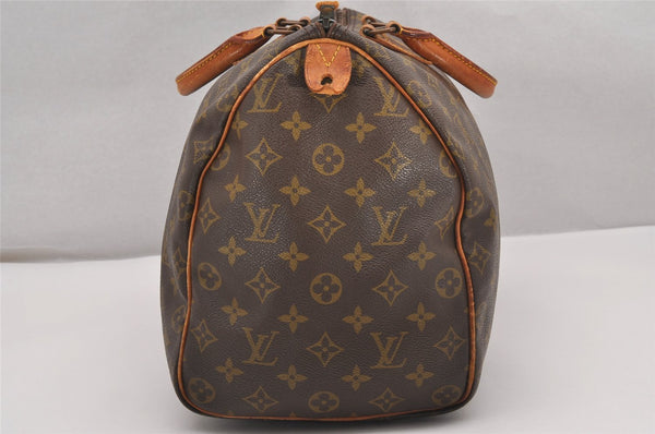 Authentic Louis Vuitton Monogram Speedy 40 Hand Boston Bag Old Model LV 1758J