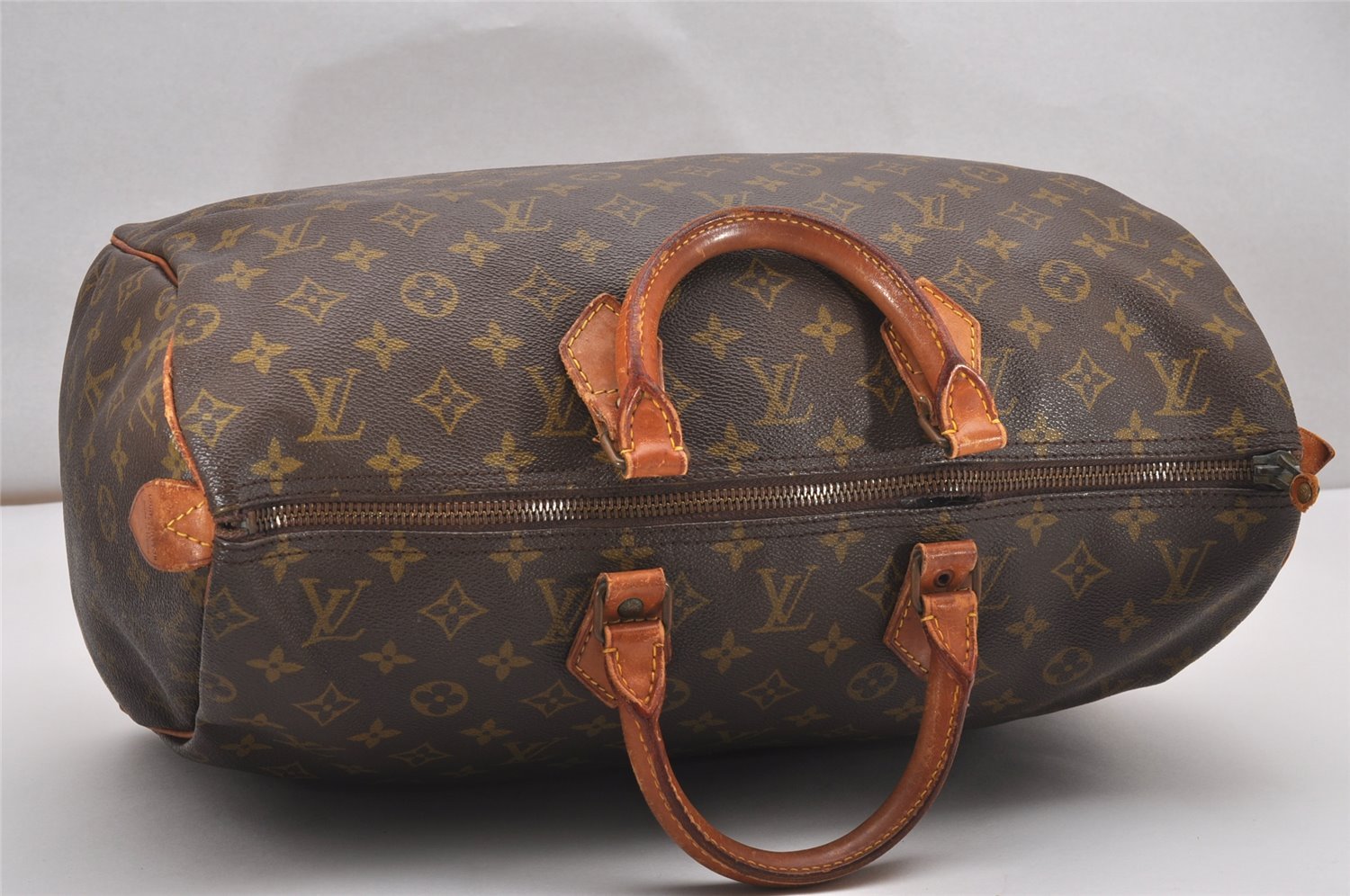 Authentic Louis Vuitton Monogram Speedy 40 Hand Boston Bag Old Model LV 1758J