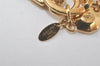 Authentic Louis Vuitton Porte Cles LV Facet Charm Key Ring Gold M65216 Box 1758L