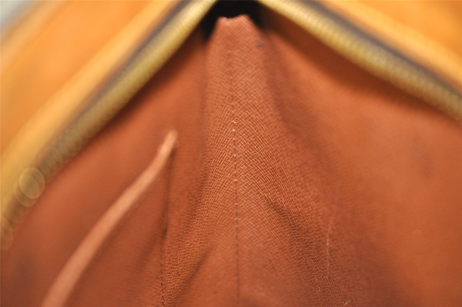 Authentic Louis Vuitton Monogram Drouot Shoulder Crossbody Bag M51290 Junk 1759I