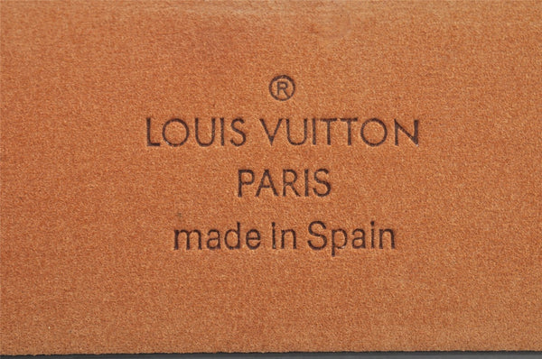 Authentic Louis Vuitton Damier Ceinture Carre Belt 85cm 33.5" M6803 LV 1760K