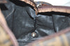 Authentic FENDI Zucca Folding Tote Hand Bag Purse Nylon Leather Brown 1764I
