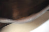 Authentic GUCCI Web Sherry Line Shoulder Bag Purse Suede Leather Brown 1764J