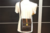 Authentic GUCCI Web Sherry Line Shoulder Bag Purse Suede Leather Brown 1764J