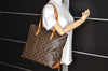 Authentic Louis Vuitton Monogram Cabas Mezzo Shoulder Tote Bag M51151 LV 1766I
