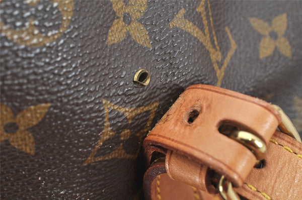 Authentic Louis Vuitton Monogram Bucket GM Shoulder Tote Bag M42236 Junk 1767K