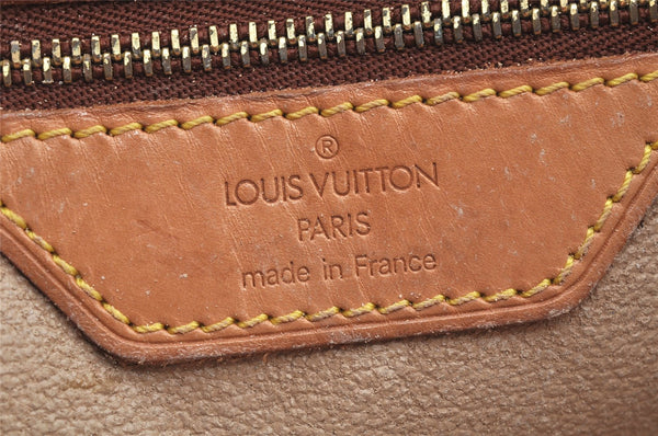 Authentic Louis Vuitton Monogram Bucket GM Shoulder Tote Bag M42236 Junk 1767K