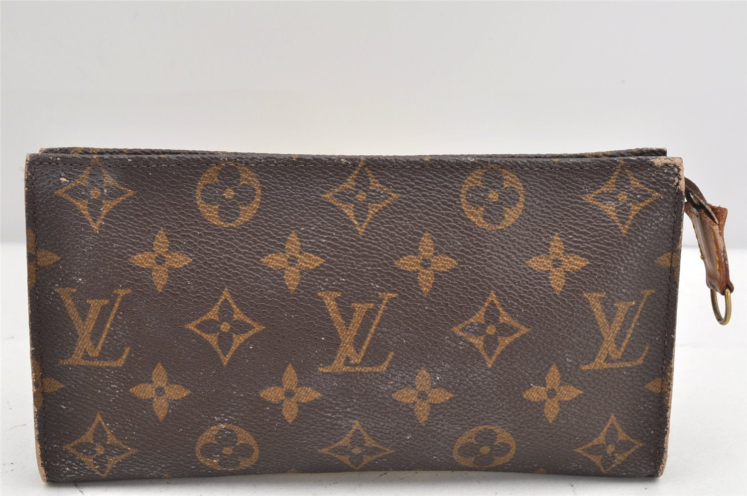 Authentic Louis Vuitton Monogram Bucket GM Shoulder Tote Bag M42236 Junk 1767K