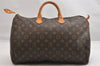 Authentic Louis Vuitton Monogram Speedy 40 Hand Boston Bag M41522 LV 1768K