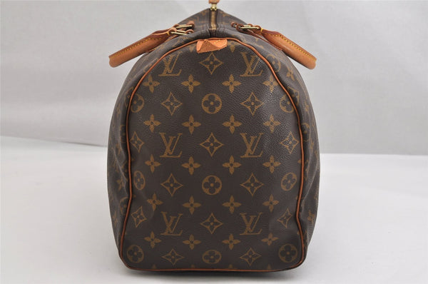 Authentic Louis Vuitton Monogram Speedy 40 Hand Boston Bag M41522 LV 1768K