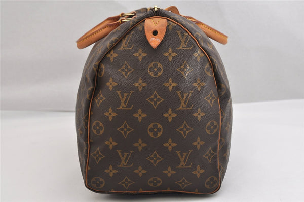 Authentic Louis Vuitton Monogram Speedy 40 Hand Boston Bag M41522 LV 1768K