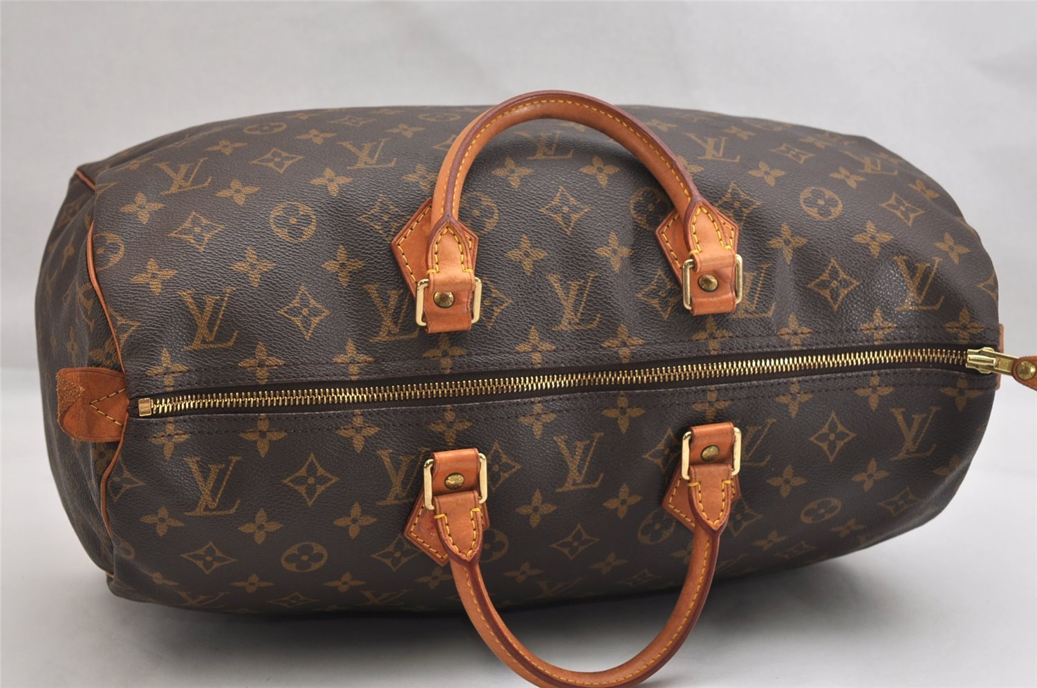 Authentic Louis Vuitton Monogram Speedy 40 Hand Boston Bag M41522 LV 1768K