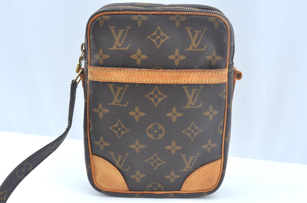 Authentic Louis Vuitton Monogram Danube Shoulder Cross Body Bag M45266 LV Junk 1769I