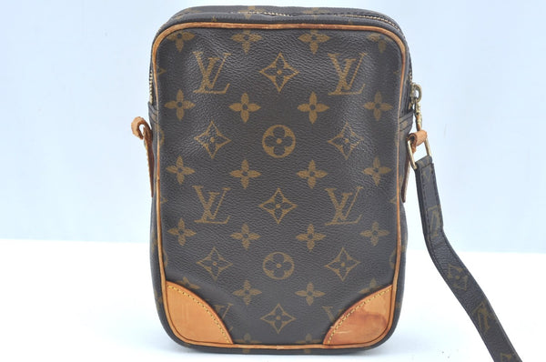 Authentic Louis Vuitton Monogram Danube Shoulder Cross Body Bag M45266 LV Junk 1769I