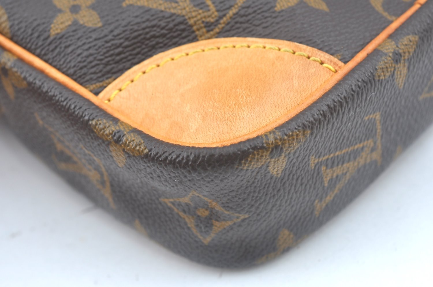 Authentic Louis Vuitton Monogram Danube Shoulder Cross Body Bag M45266 LV Junk 1769I