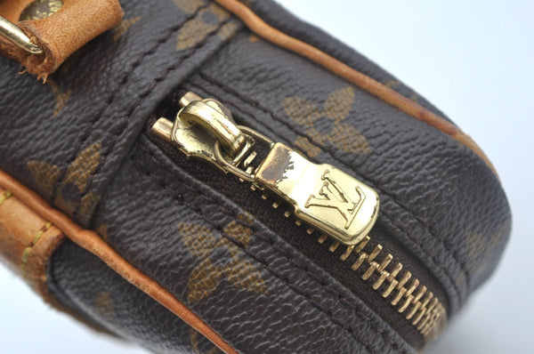 Authentic Louis Vuitton Monogram Danube Shoulder Cross Body Bag M45266 LV Junk 1769I