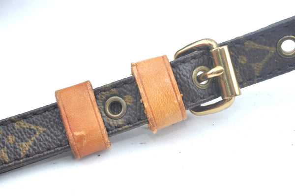 Authentic Louis Vuitton Monogram Danube Shoulder Cross Body Bag M45266 LV Junk 1769I