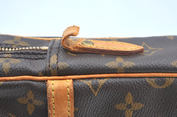 Authentic Louis Vuitton Monogram Danube Shoulder Cross Body Bag M45266 LV Junk 1769I