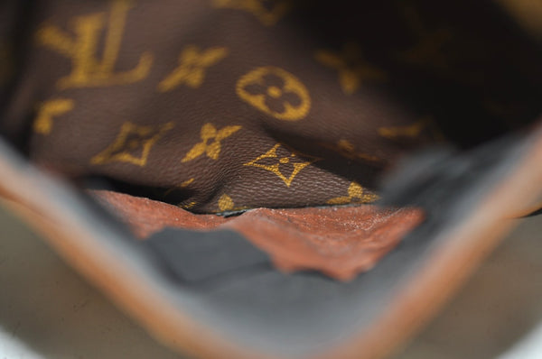 Authentic Louis Vuitton Monogram Danube Shoulder Cross Body Bag M45266 LV Junk 1769I