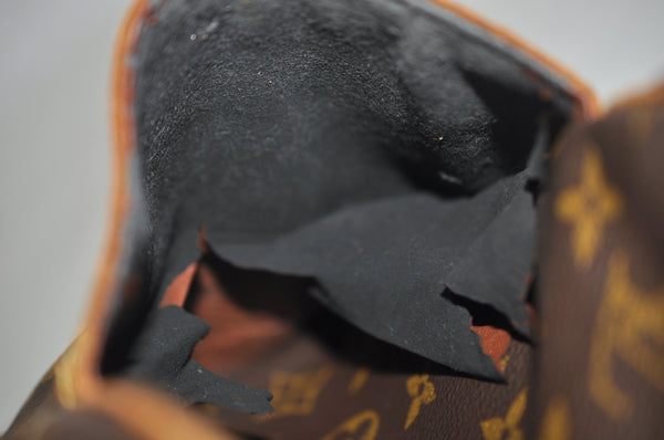 Authentic Louis Vuitton Monogram Danube Shoulder Cross Body Bag M45266 LV Junk 1769I