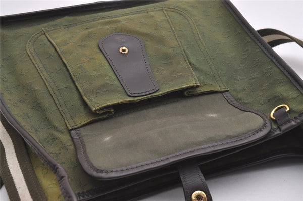 Authentic Louis Vuitton Monogram Mini Besace Mary Kate Shoulder Bag Green 1770I