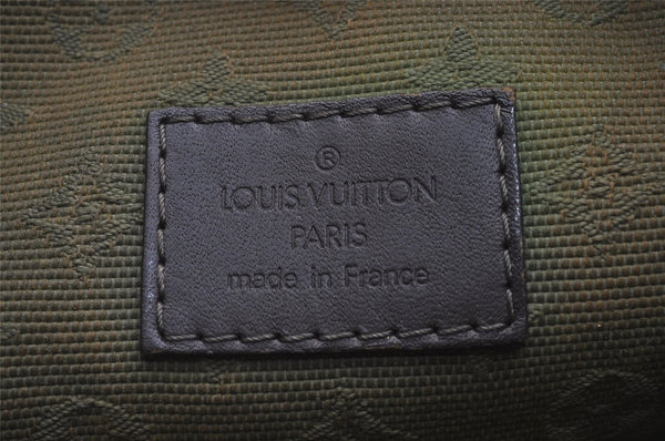 Authentic Louis Vuitton Monogram Mini Besace Mary Kate Shoulder Bag Green 1770I
