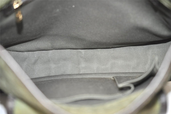 Authentic Louis Vuitton Monogram Mini Besace Mary Kate Shoulder Bag Green 1770I