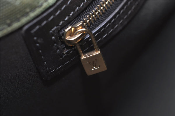 Authentic Louis Vuitton Monogram Mini Besace Mary Kate Shoulder Bag Green 1770I