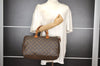 Authentic Louis Vuitton Monogram Speedy 35 Hand Boston Bag M41524 LV 1771I