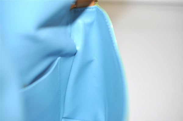 Auth Louis Vuitton Vernis Thompson Street Shoulder Bag Green M91009 LV 1773I