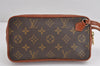 Auth Louis Vuitton Monogram Pochette Sport PM Clutch Hand Bag Old Model LV 1773J